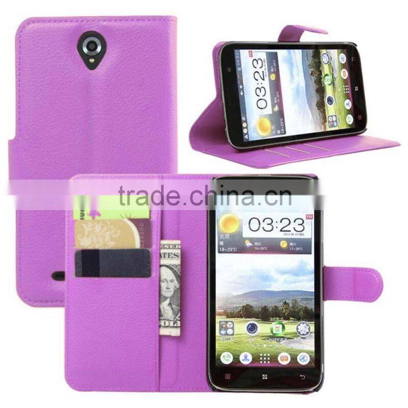 Keno Premium Wallet Hard Case for Lenovo A850 Flip Leather Case