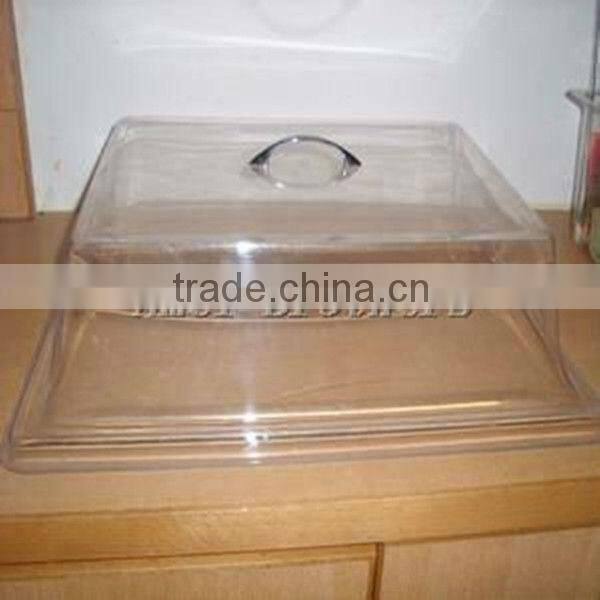 Custom clear vacuum formed acrylic dome