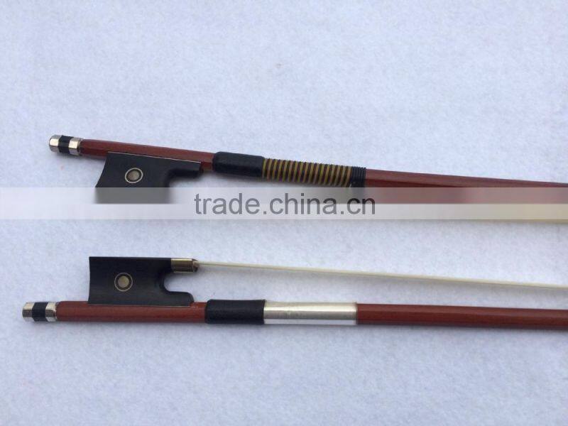 Ebony Frog Chinese Violin Bow Octagonal violin carbon fiber bow elastic bows