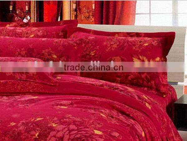 Fashion new products luxurious bed sheet set