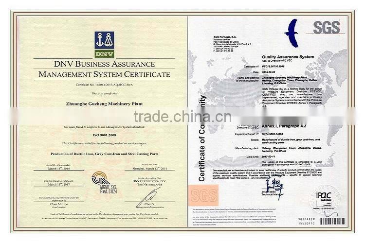 OEM custom high quality foundry cast brass products