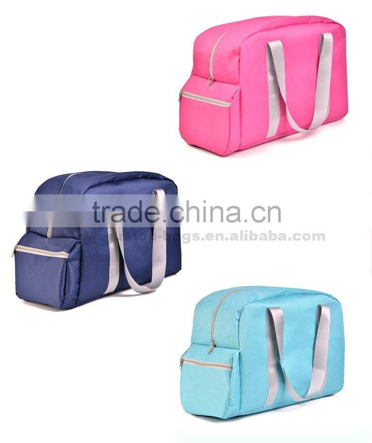 Justop High Quality Folded Traveling Handbag Wholesale Business Shoulder Bag Best Selling Tote Bag For Clothes Organizer