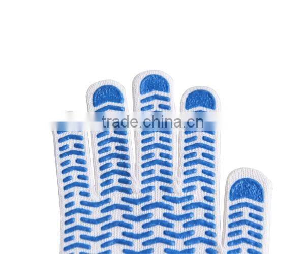 Work protective 10'' cotton gloves