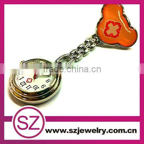 new style cute blue nurse pin watch for sale