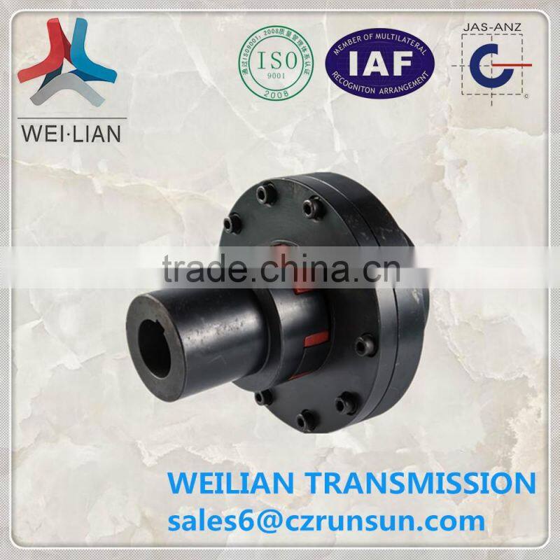 flexible 12 spline shaft hydraulic quick coupling overload protection