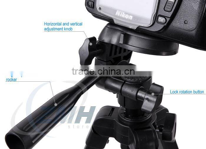 High Quality Tripods Foldable Aluminum Light Weight video Tripod for DSLR camera