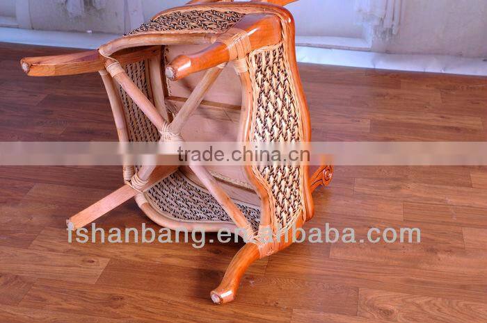 CS2018 Cane Chair And Table Set