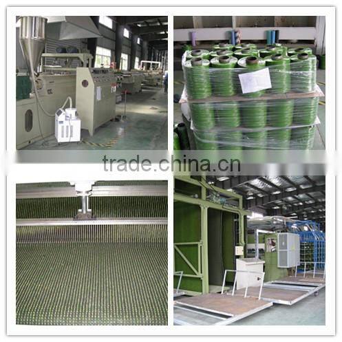 Monofile PE turf grass for football field