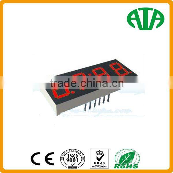 mini electronic LED number display digit 4
