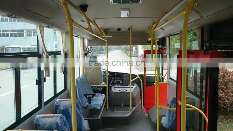 Best price 7.3m 27 seats City bus with FAW engine for sale