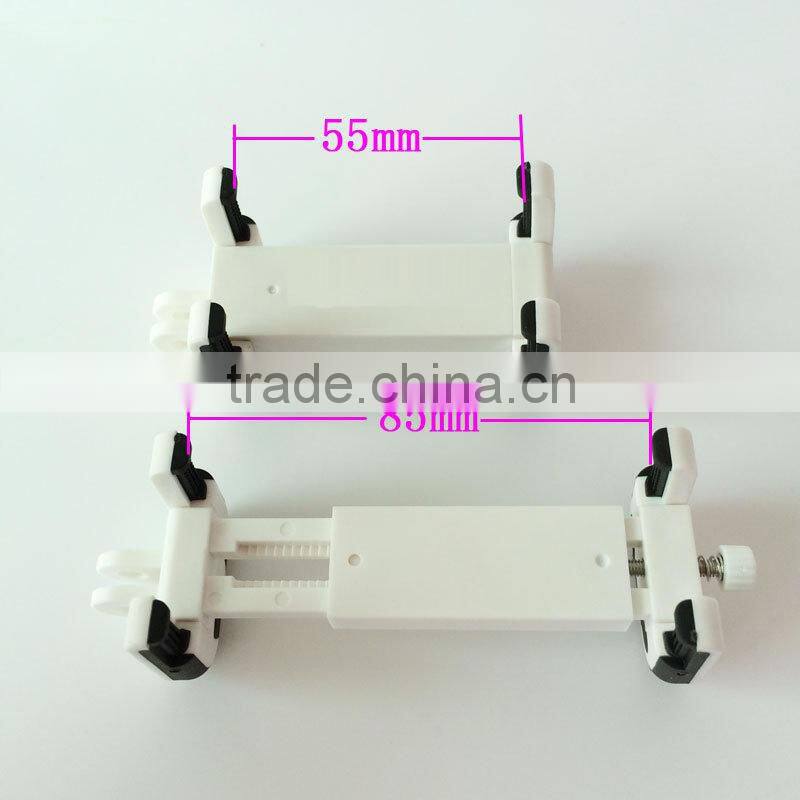 China factory 55-85mm extendable mobile phone selfie mirror mounting clip for iPhone 4/5/5s/5c/6/6s/6 plus/6s plus