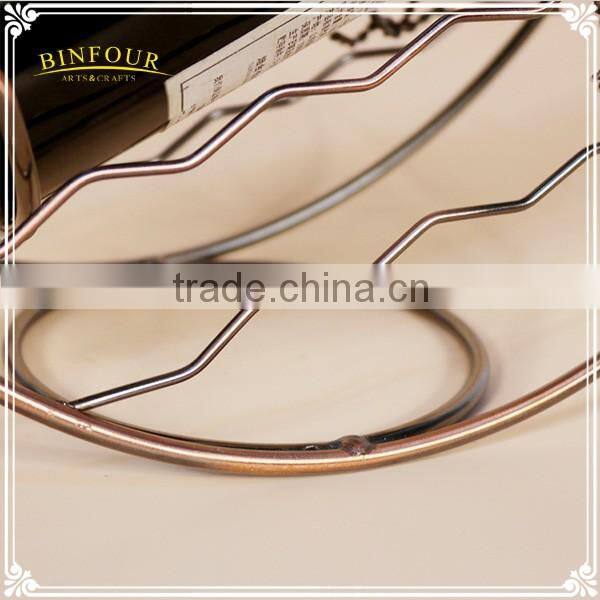 Iron wine rack fashion creative metal mediterranean-style ornaments