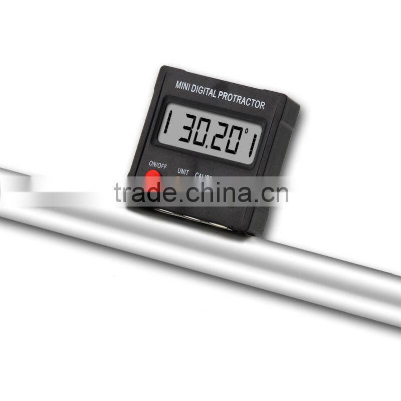 Mini Digital Protractor Inclinometer Angle Meter 360 degree Slope Angle Upright Magnet
