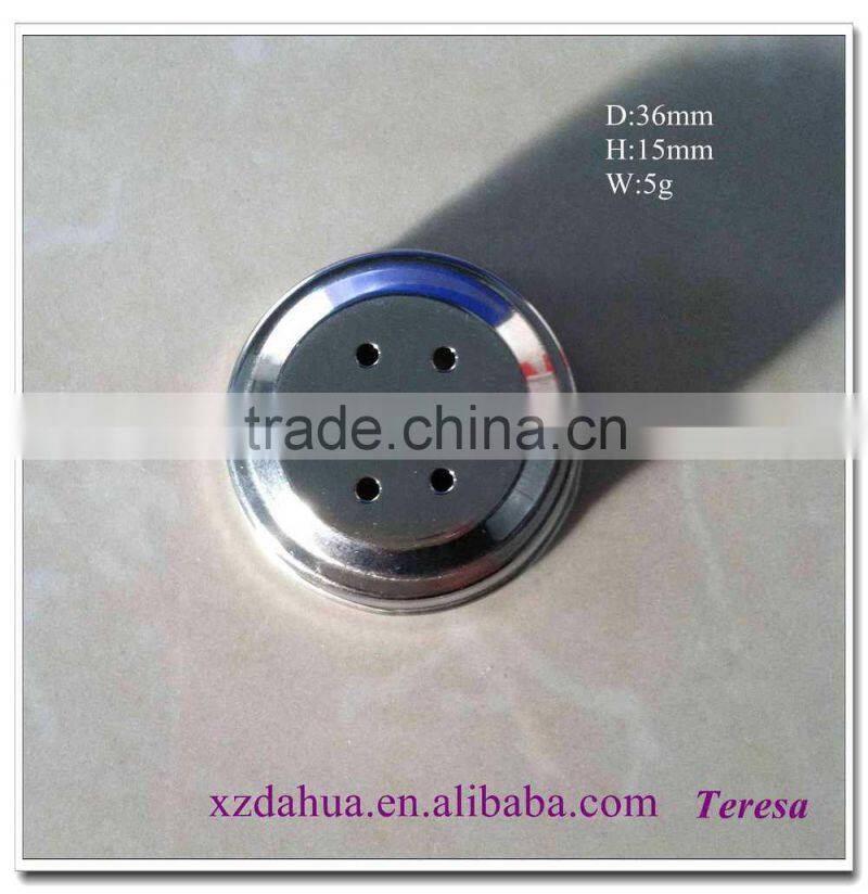 wholesale 43mm salt and pepper bottle shaker plastic lid