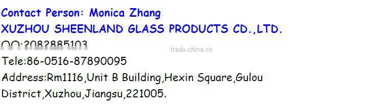 Hot selling 3 oz clear glass perfume bottle with pump sprayer