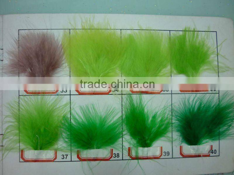 multi colored dance costume marabou feather fan LZJXM00865