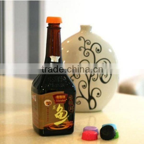food grade colorful silicne rubber cap/stopper siicone bottle cap