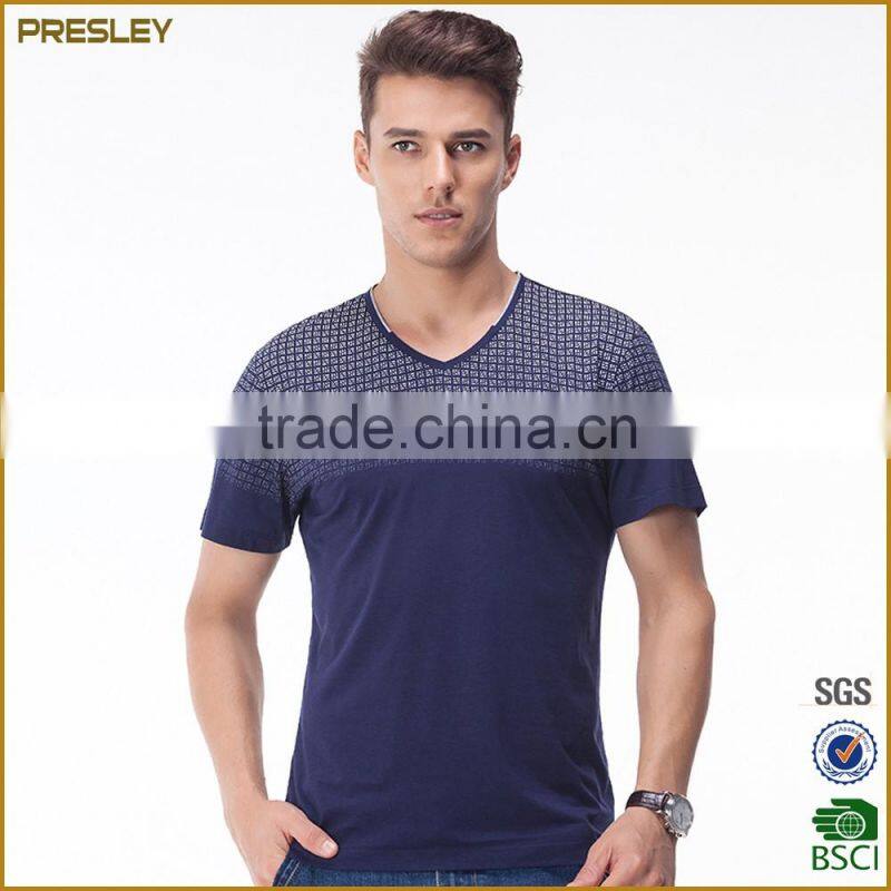 Presley OEM new gradient sublimation printing t-shirt jersey customized men t shirt