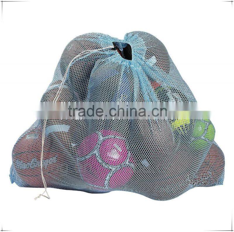 Nylon shackle drawstring mesh bag