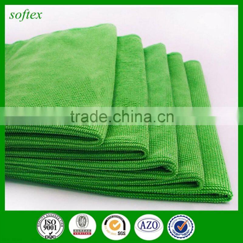 Professional Quality 80/20 300 gsm 16x16 quick detail towel car polishing towel