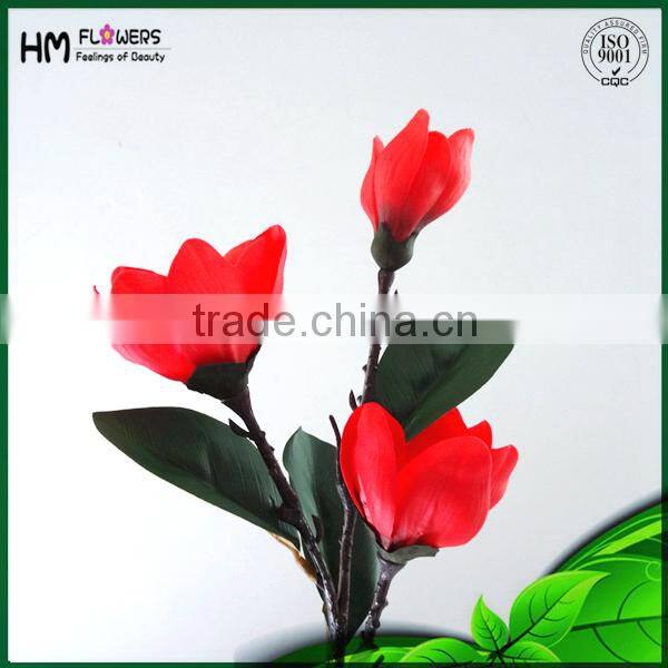 High Quality Decorative Artificial Flowers Artificial Magnolia Flowers