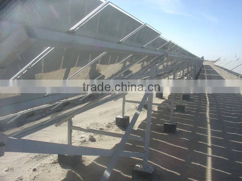 hot dip galvanizing ground pv solar mounting structure China solar mounting brackets