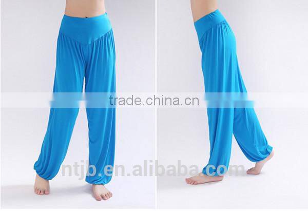 New Women's colorful active running wear yoga pants for wholesale
