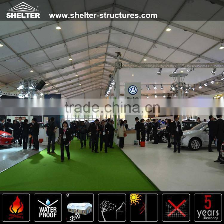Exhibition Tent Supplier for Different Size 20*50m 20*100m 25*200m or 30*80m Unlimited Option