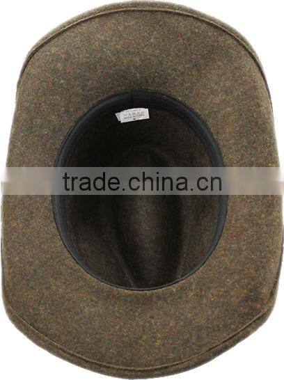 2016 Fashion Mix Color Fedora Wool Felt Hat