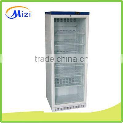 Glass upright showcase refrigerator display cabinet