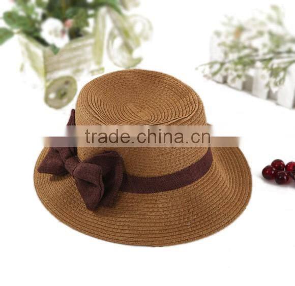Ladies dress straw hats wholesale bowknow women cloche hat