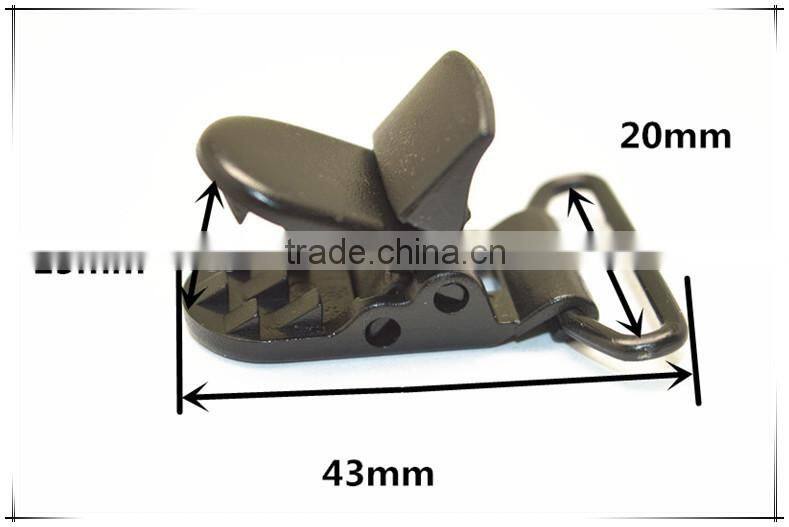 black cord stopper high end toggle for clothing and camping equipment fasten