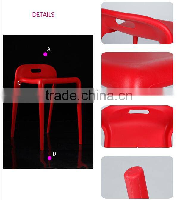New design Yuyu replica stackable Small plastic stools