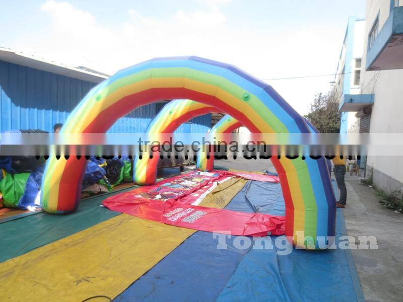 inflatable rainbow arch hzt001