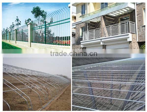 Q215 galvanized surface treatment round pipe made in China