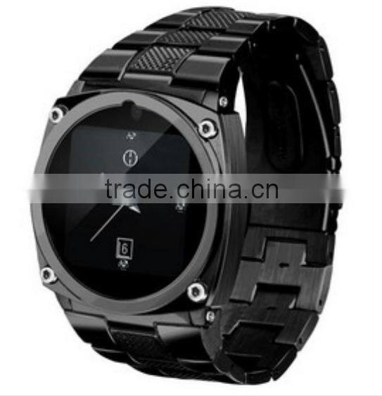 TW818B 1.6 Inch Stainless JAVA Watch Phone,240*240 pixel screen
