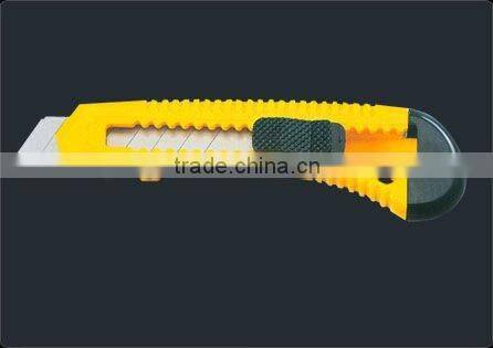 18mm snap off push lock plastic knife Cutter