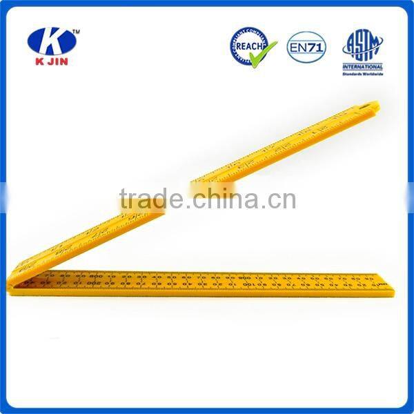 Popular 100cm wooden folding ruler widely use in office and school