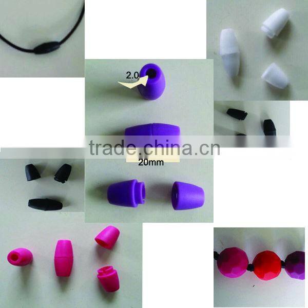 Food-safe Mom Nursing Chewable Jewelry Silicone Baby Teething Necklace Wholesale