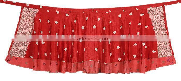 Indian Fine Quality Sari Silk Wrap Skirt At Best Price