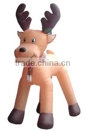 Christmas inflatable deer toy decoration for kids