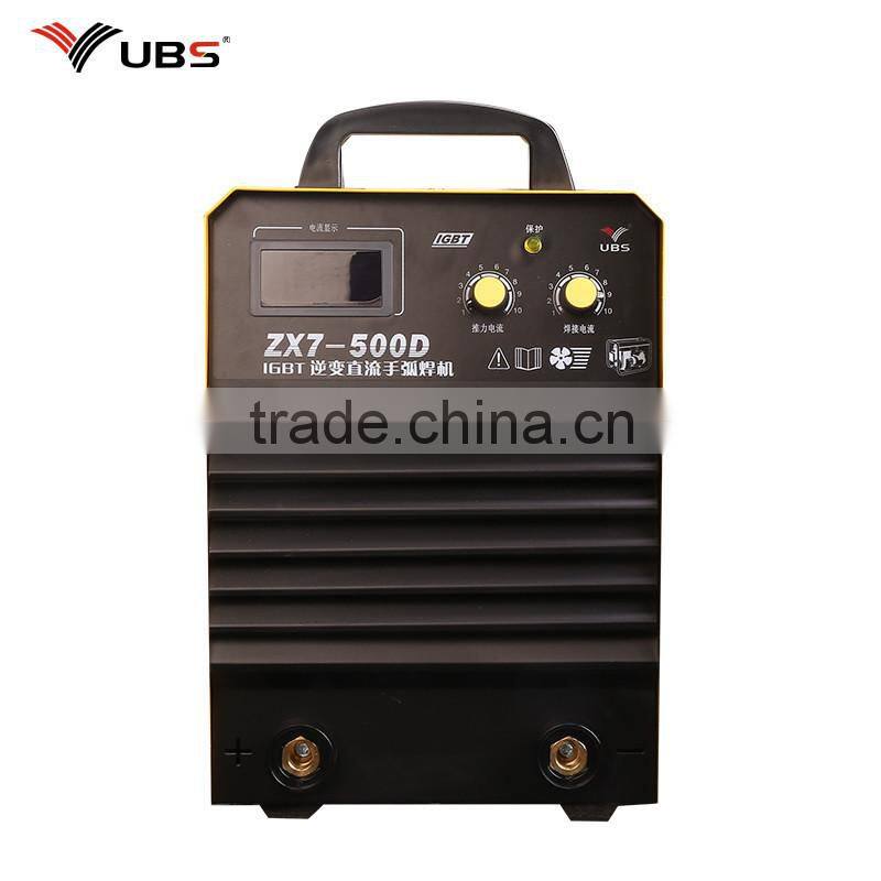 UBS Inverter DC manual arc welding machine (IGBT Module Type)ZX7-500D