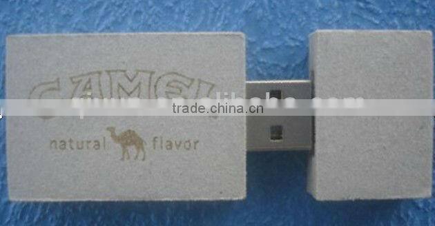 bulk recycled cardboard usb flash drive