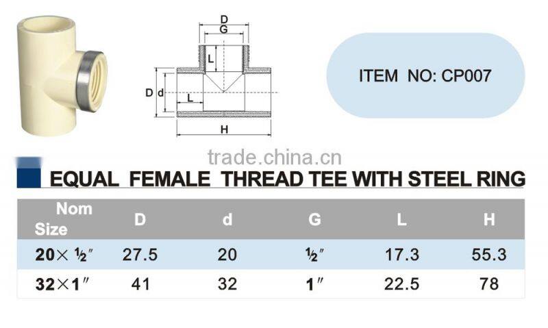 ERA upvc pipe fitting