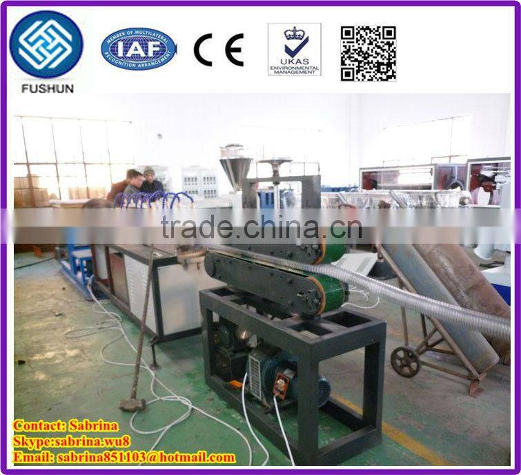 Plastic PVC Steel Wire Reinforced Hose Extruder Machine