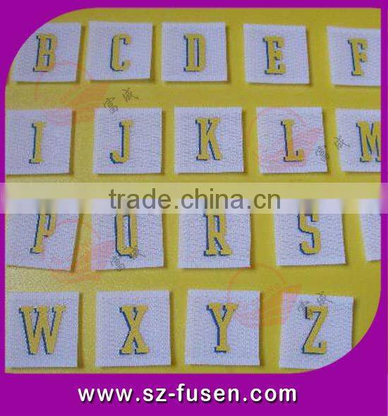custom color hook loop letters for wholesale