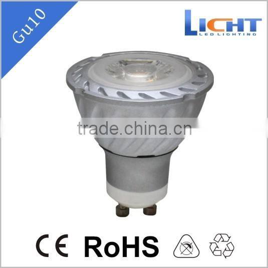L-SL led spotlight 5W gu10 COB led china lighting glass gu10 lamp shop light led