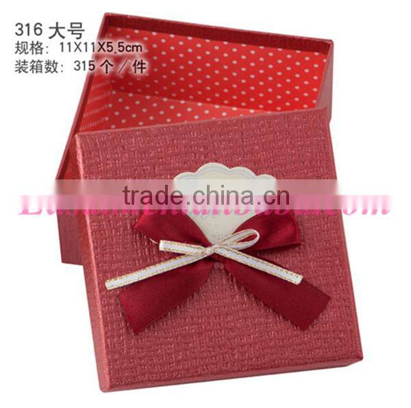 High quality custom logo christmas candy gift paper box with lid