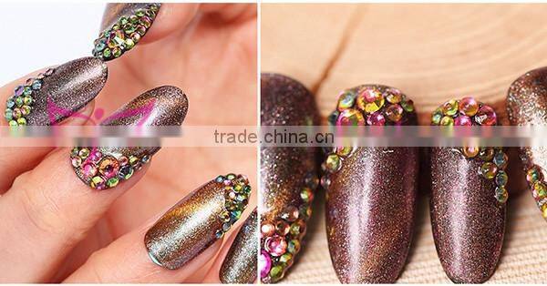 Easam new arrival lame rhinestone crystal strass beads for nail art