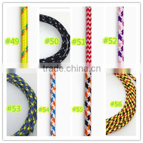 New Universal Braided Fabric 3.5mm to 3.5mm Car Audio AUX Cable for Iphone Ipod Headphone Mp3 Mp4